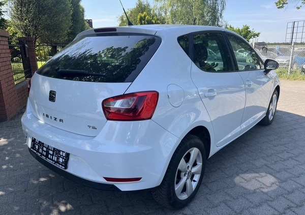 Seat Ibiza cena 27900 przebieg: 144000, rok produkcji 2015 z Leszno małe 92